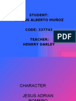 Student: Carlos Alberto Muñoz CODE: 337743 Teacher: Henrry Darley