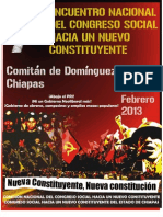 Resolutivos Del Vii Encuentro Nacional Del Congreso Social Chiapas