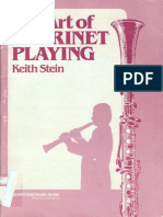 75713556 Keith Stein the Art of Clarinet Playing