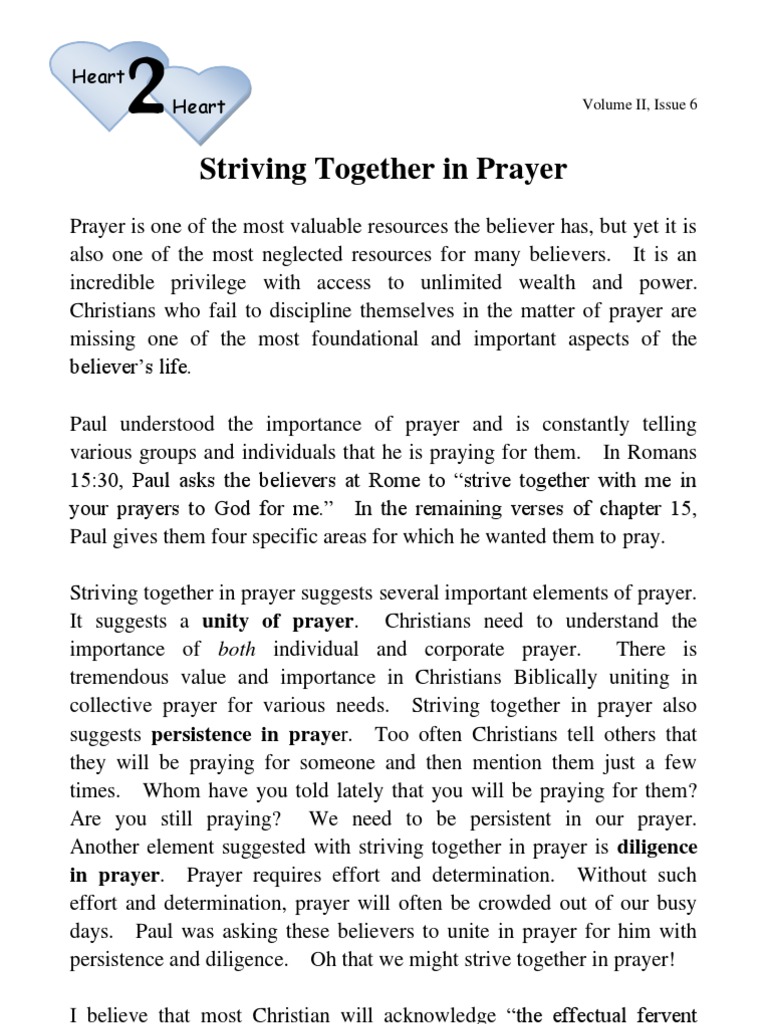 The Power of United Prayer | PDF | Religion & Spirituality