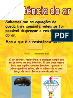 4074323 Fisica PPT Resistencia Do Ar