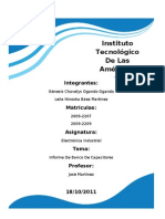 Informe De Electrónica Industrial