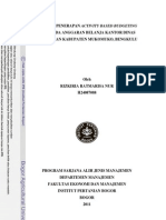 Download Analisis Penerapan Activity Based Budgeting 1 by Ahmad Nurul Firdaus SN125724907 doc pdf