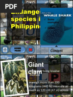 Download ppt some endangered species in the philippines by echem101 SN125728221 doc pdf