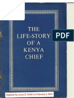 The Life-Story of a Kenya Chief 