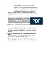 Por Qué Consideras Importante La Economía para Vivir en Sociedad