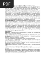 Download Case Study on Marketing of Burj Al Arab in Dubai by Ishita Pant SN125742371 doc pdf