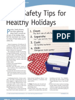 Food Safety Tips for the Holidays (PDF)