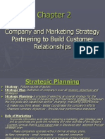 Company and Marketing Strategy Partnering To Build Customer Relationships