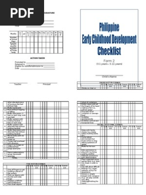Ecd Checklist Final(Printable)