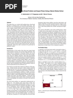 Simulation of The Dam Break Problem and Impact Flows Using A Navier-Stokes Solver