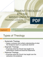 Introduction To New Testament Theology