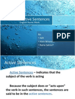 Passive and Aktive Sentences - Bi - 1