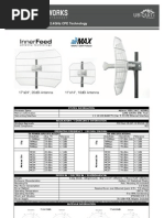 Airgrid M2: Revolutionary 2.4Ghz Cpe Technology: 17"X24", 20dbi Antenna 11"X14", 16dbi Antenna