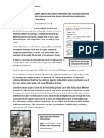 Fractional Distillation of Crude Oil