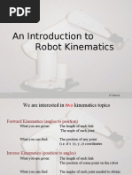 An Introduction To Robot Kinematics: S Vetrivel