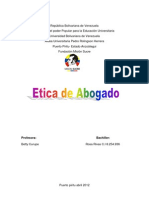 Análisis Del Código de Ética Del Abogado