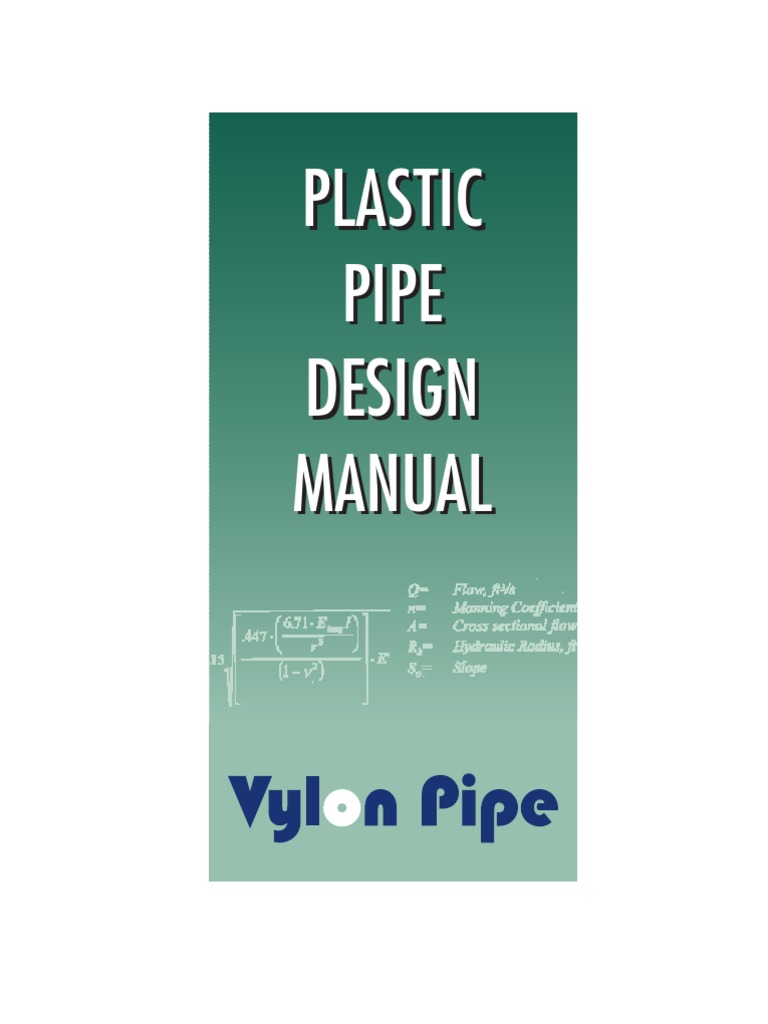 Plastic Pipe design manual Buckling Pressure Free 30day Trial Scribd