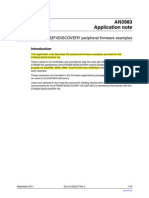 DM00038796 - AN3983 - STM32F4DISCOVERY Peripheral Firmware Examples