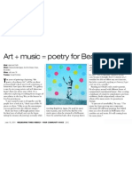 Art + Music = Poetry for Beale