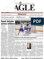 Front Page of The Red Wing Republican Eagle