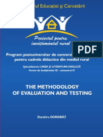 Tests Evaluation