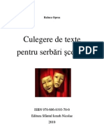 Culegere de Texte Pentru Serbari Scolare