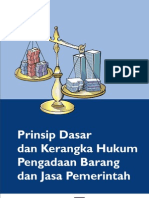 Prinsip Dasar Dan Kerangka Hukum PBJ