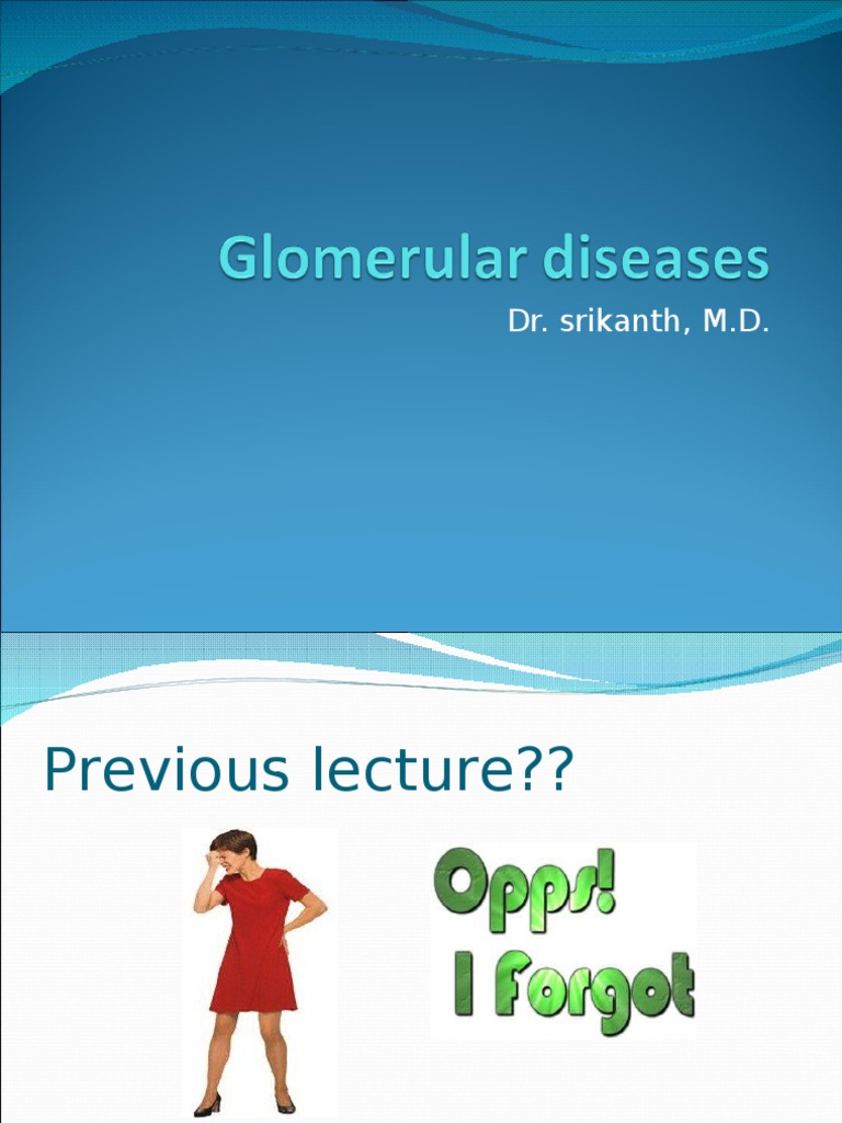 Overview of Glomerulonephritis Types | PDF | Nephrology | Medical ...