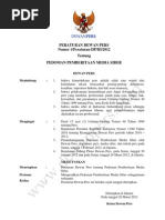Download peraturan Dewan Pers tentang pedoman pemberitaan media siberpdf by Aries Rachmandy SN125781552 doc pdf