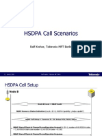 HSDPA Call Scenarios 