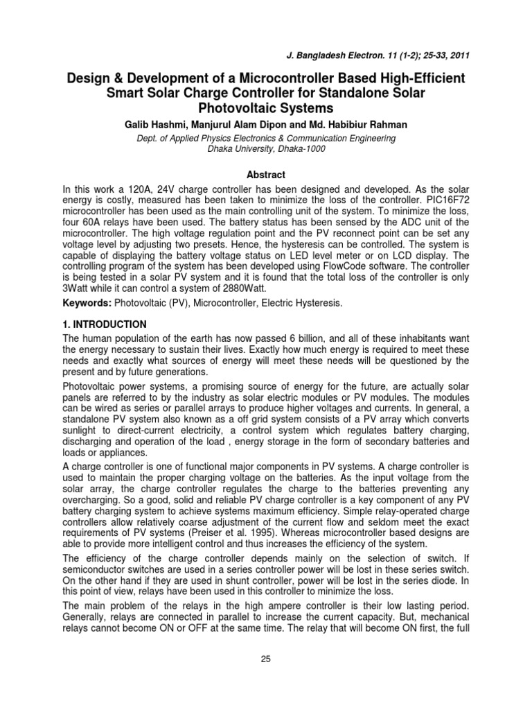 4 Design & Developing of A Microcontroller Based High-Efficient Smart ...