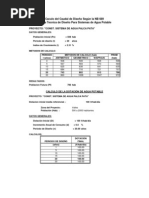 Calculo de La Demanda