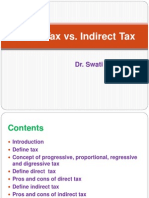 Direct Tax Vs Indirect Tax