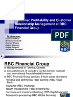 RBC's Customer Profitability and CRM Strategy