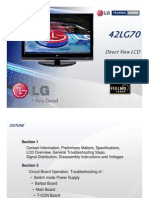 LG Training Manual LCD TV 42LG70