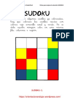 Sudokus Coloreando 4x4 Fichas 1 20