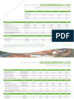 Geomembranas Specs