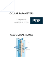 Ocular Parameters