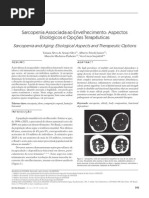 Sarcopenia Associada ao Envelhecimento- Aspectos Etiológicos e Opções Terapêuticas