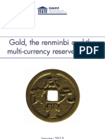 Gold, The Renminbi and the Multi-currency Reserve System