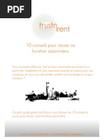Download 10 Conseils Pour Reussir Sa Location Saisonniere de trustnrent by trustnrent SN12582497 doc pdf