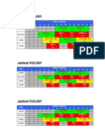 Jadwal Kuliahku