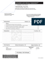 Vcla Reading Subtest Part 1