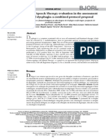 Evaluacion Conjunta de ORL Y FA en Deglucion