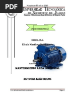 Motores Electricos Elaboro T.S.U. Efrain Martinez Maldonado