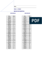 Notas Examen Estadística