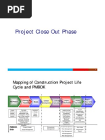 Project Close Out