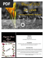 IISKD Yearbook "Al-Fath Class of 2012"