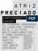 Beatriz Preciado Cartografias Queer